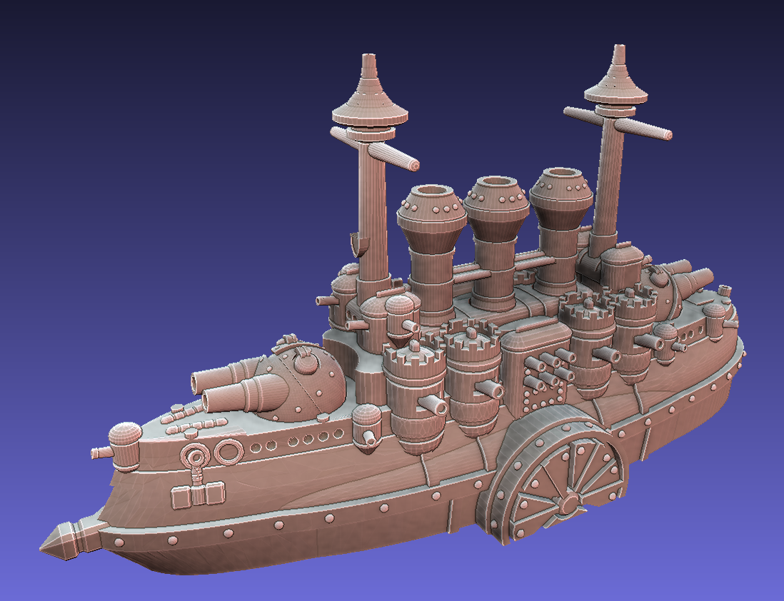 Dwarf Ironclad 1/600 scale